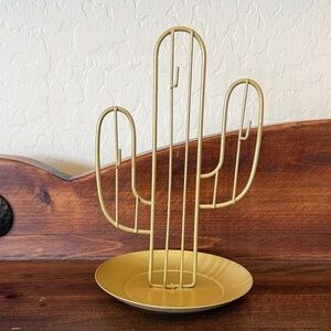 Small Saguaro Cactus Jewelry Stand